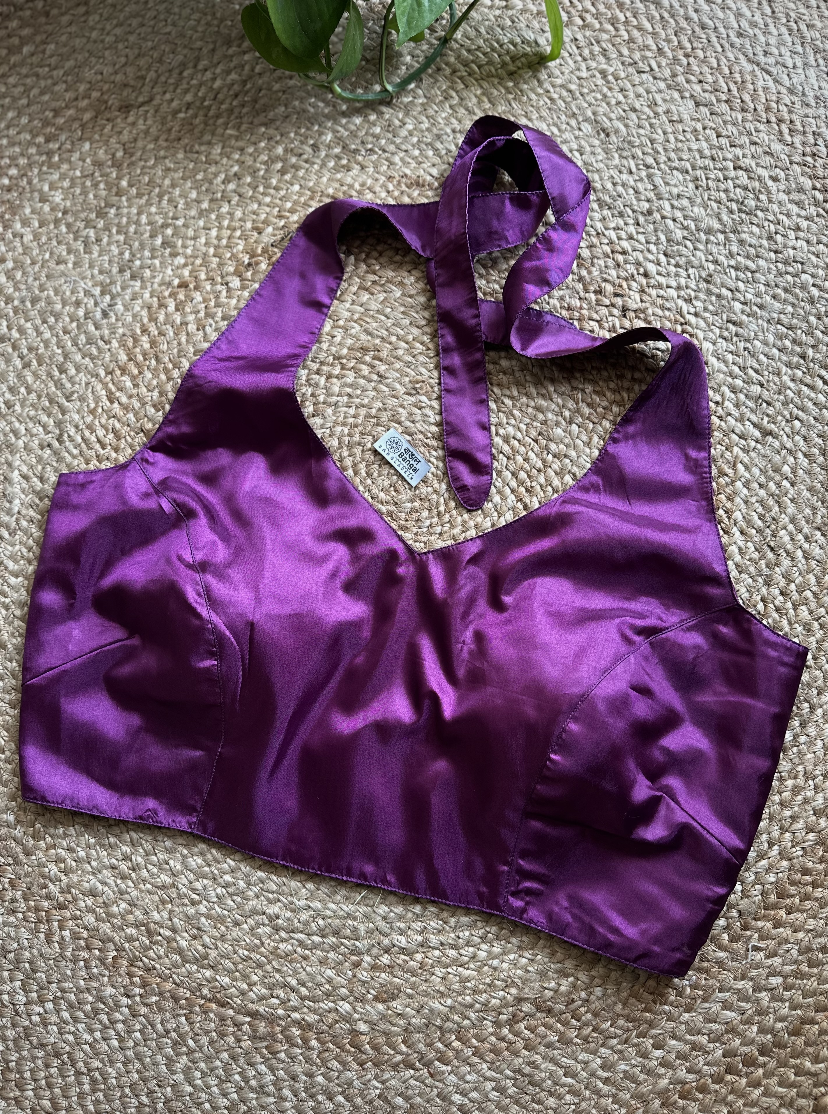 halter neck blouse